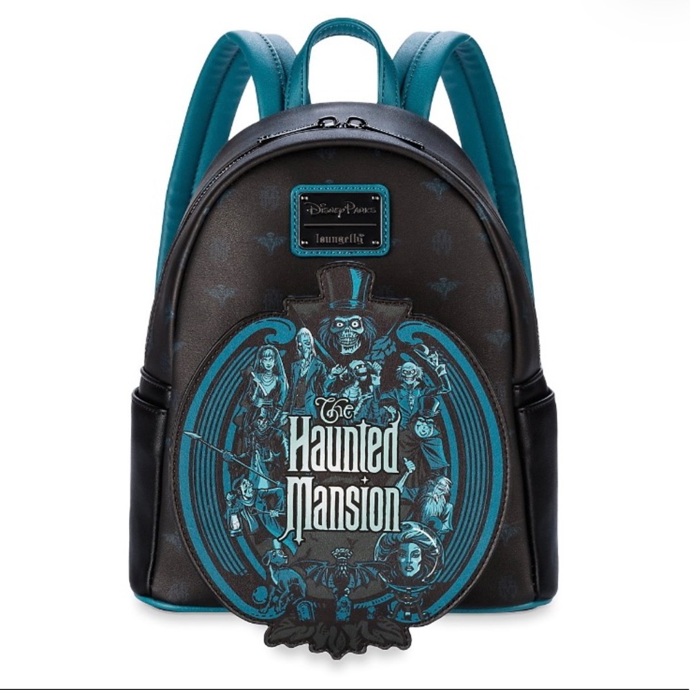 Loungefly Disney Parks Haunted Mansion Glow in the Dark Backpack